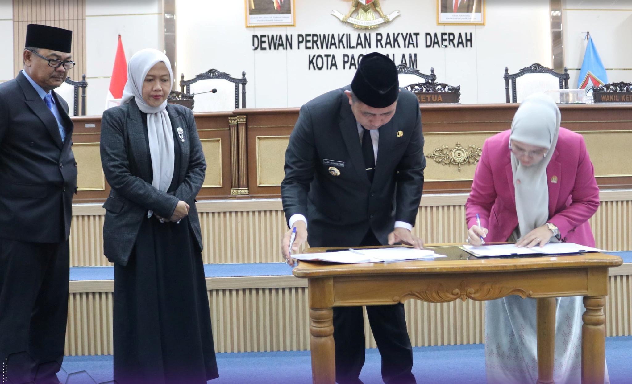 Paripurna RAPBD 2026: Wali Kota dan DPRD Pagar Alam Resmi Sepakati Anggaran Pembangunan Kota