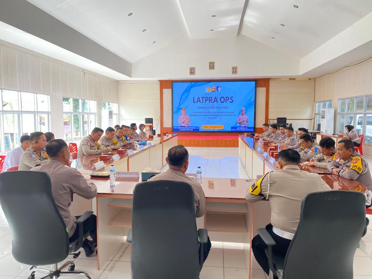 Latpra Ops Operasi Zebra Musi 2025: Polres Pagaralam Fokus Cegah Pelanggaran Lalu Lintas