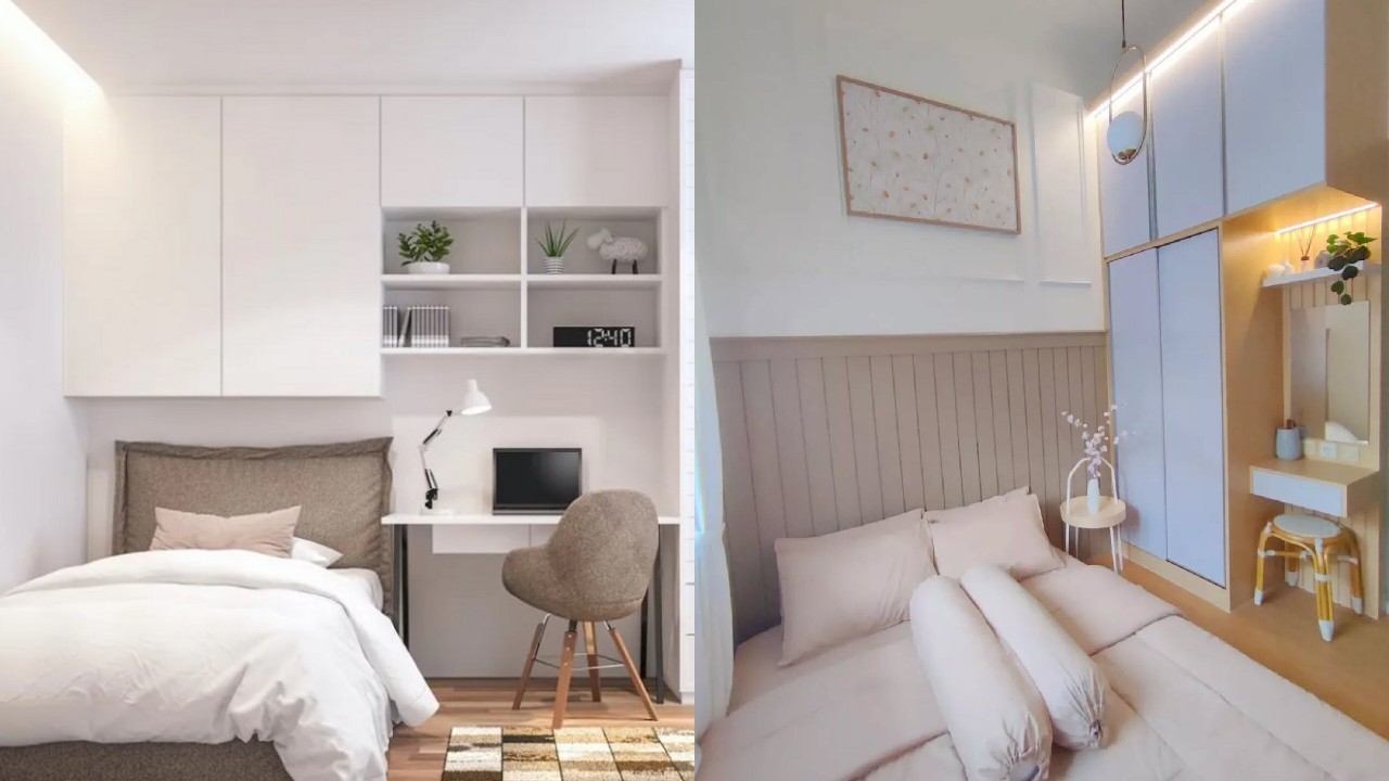 Desain Kamar Tidur Minimalis 3×3 yang Bikin Ruangan Terasa Lega!