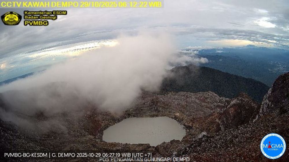 Peningkatan Aktivitas Gunung Dempo: Waspada, Masyarakat Diminta Hindari Kawah dan Sekitarnya