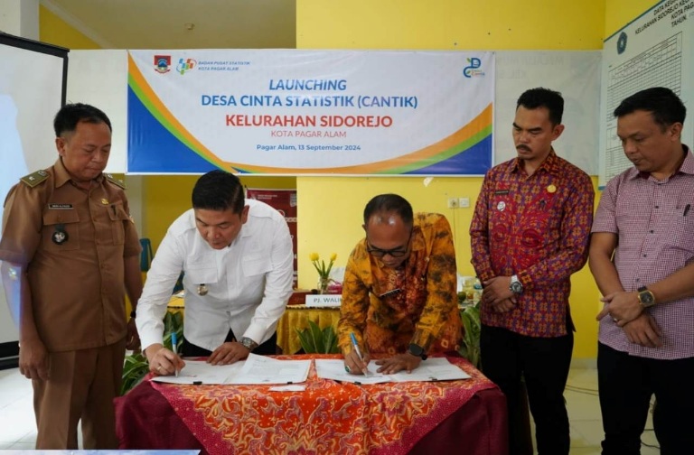 Pj Wako Launching Desa Cantik 2024 di Sidorejo