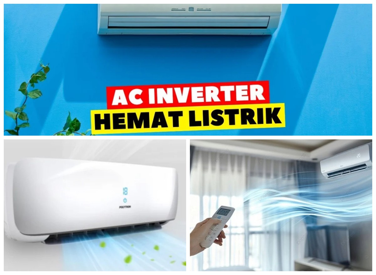 AC Inverter Terbaik 2025: Hemat Listrik, Dibekali Fitur AI, dan Harga Mulai 3 Jutaan!
