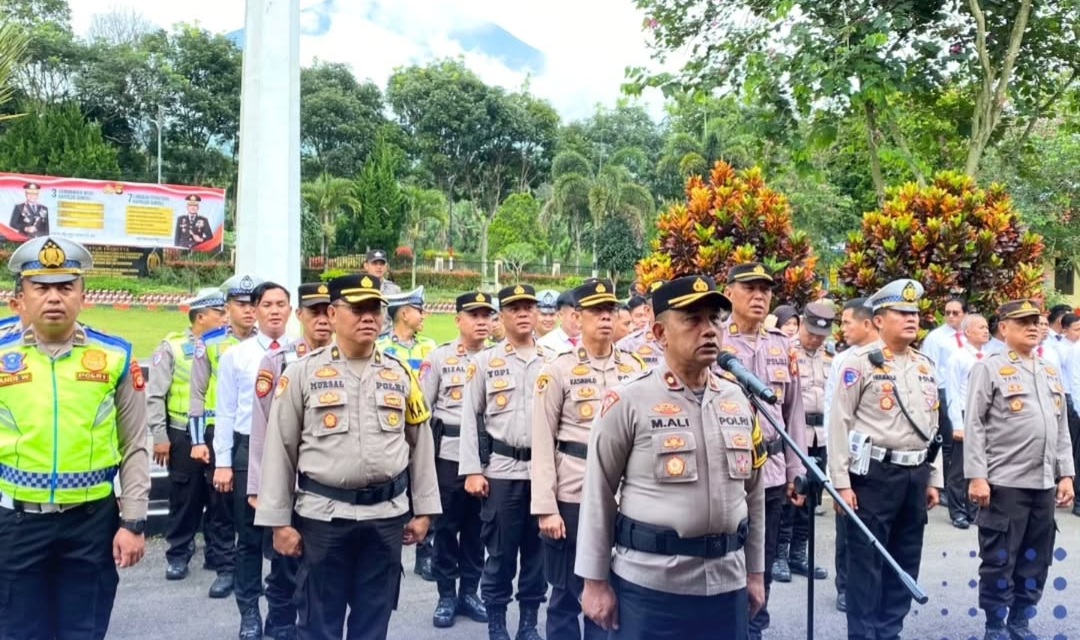 Apel Pagi Virtual Bersama Polda Sumsel, Wakapolda Sumsel Apresiasi Kinerja Jajaran