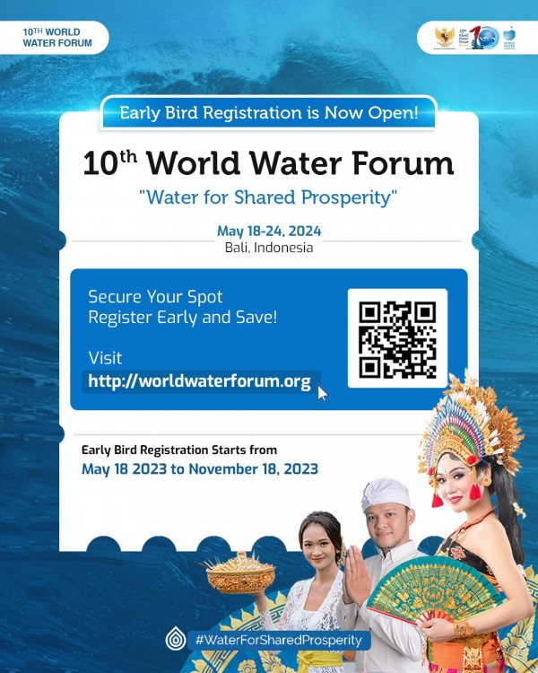 Indonesia Siap Jadi Tuan Rumah World Water Forum ke-10 di Bali