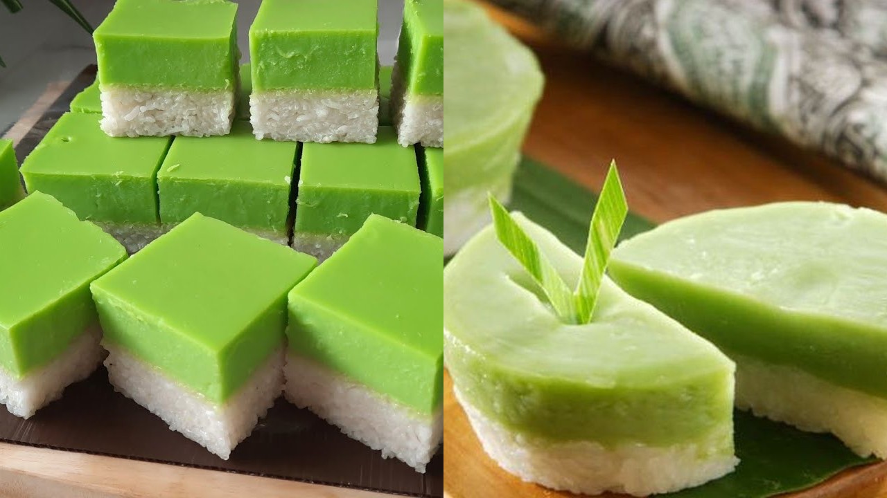  Begini! Cara Membuat Kue Talam Ketan Pandan yang Lembutnya Pas Dilidah