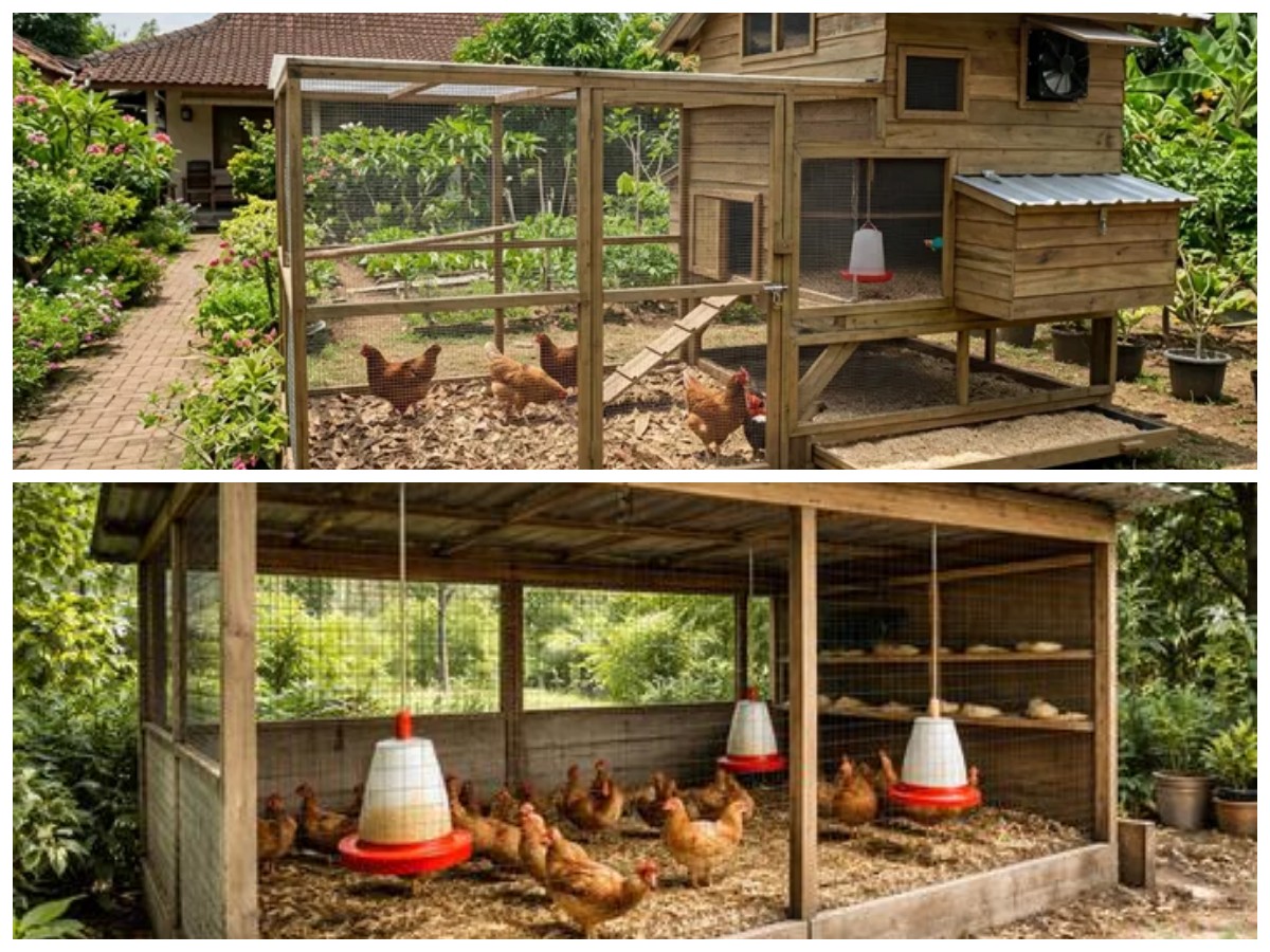 5 Model Kandang Ayam Dry Litter 2026 yang Praktis: Ayam Sehat, Kandang Bebas Bau