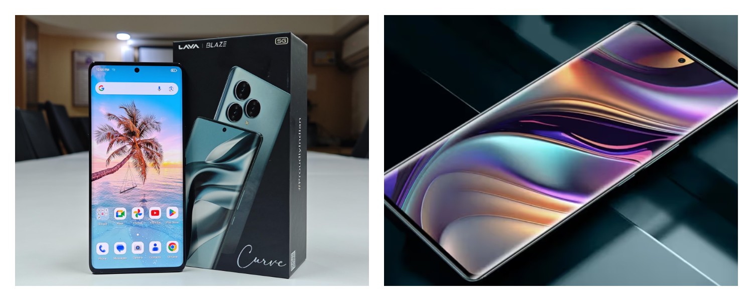 Lava Blaze Curve 5G, Layar AMOLED Lengkung 120Hz dan Kamera Sony 64MP