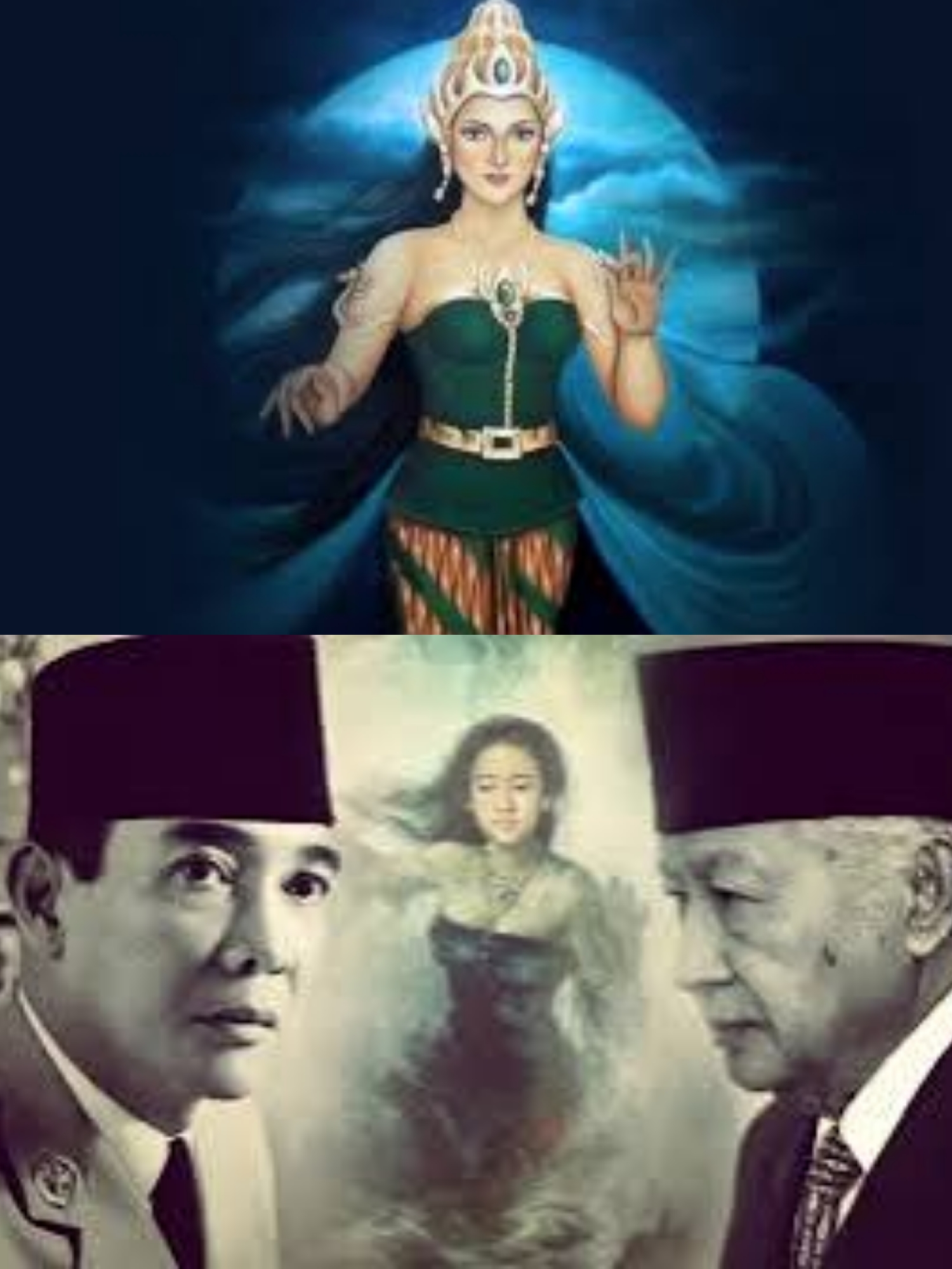 Cerita Tentang Persetujuan Antara Soeharto dan Nyi Roro Kidul untuk Menjatuhkan Soekarno, Simaklah!