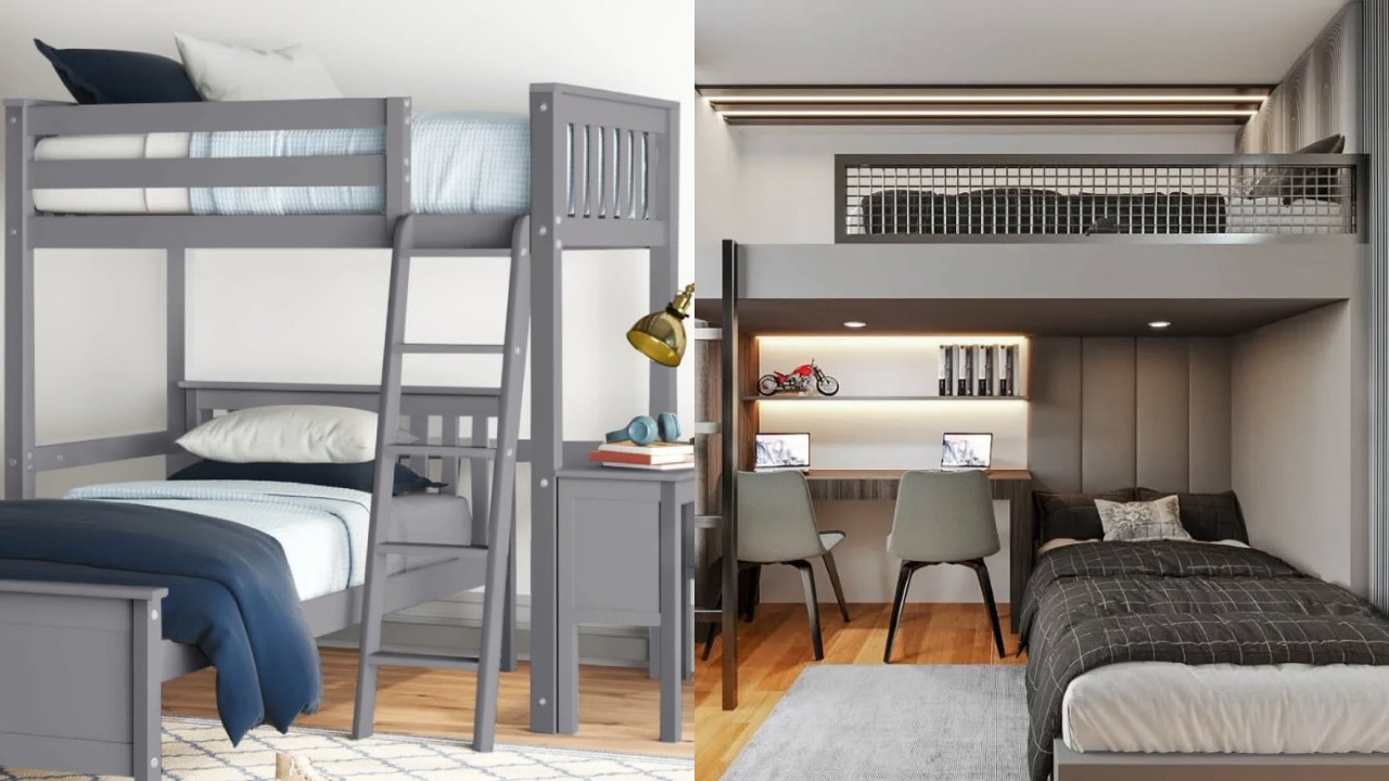 Model Tempat Tidur Tingkat Minimalis Hemat Ruang untuk Hunian Modern!