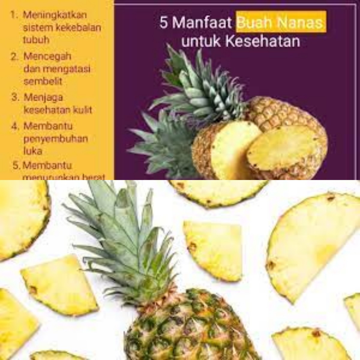 Selain Meningkatkan Daya Tahan Tubuh, Simak Peran Penting Buah Nanas yang Baik untuk Kesehatan 