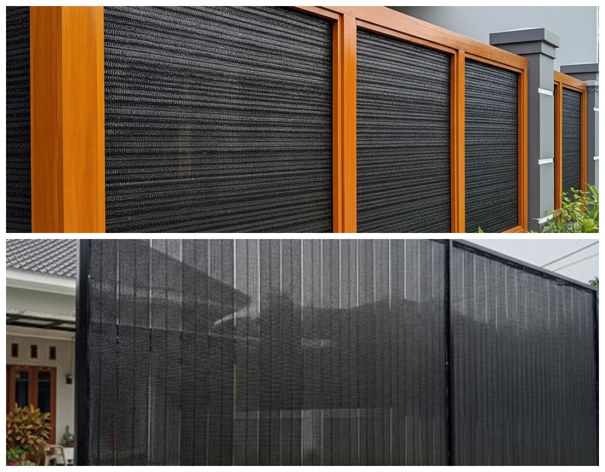 Privasi Terjaga Kantong Tetap Aman! Ini 7 Model Pagar Rumah dari Paranet yang Simpel, Murah, dan Estetik