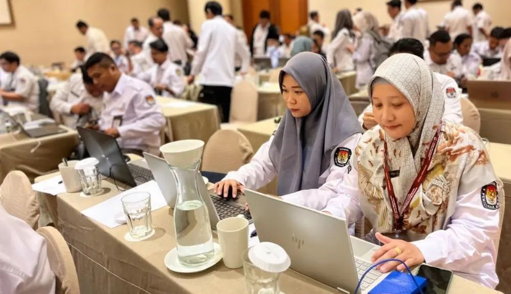 KPU Pagar Alam Tingkatkan Kapasitas Operator, untuk Memastikan Data Pemilih yang Akurat