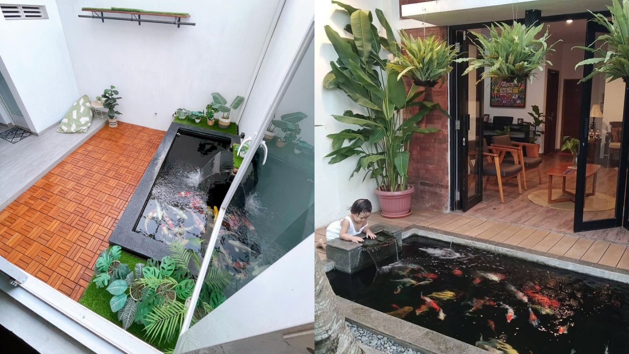 Model Kolam Koi Modern dan Natural untuk Inspirasi Taman Impian!
