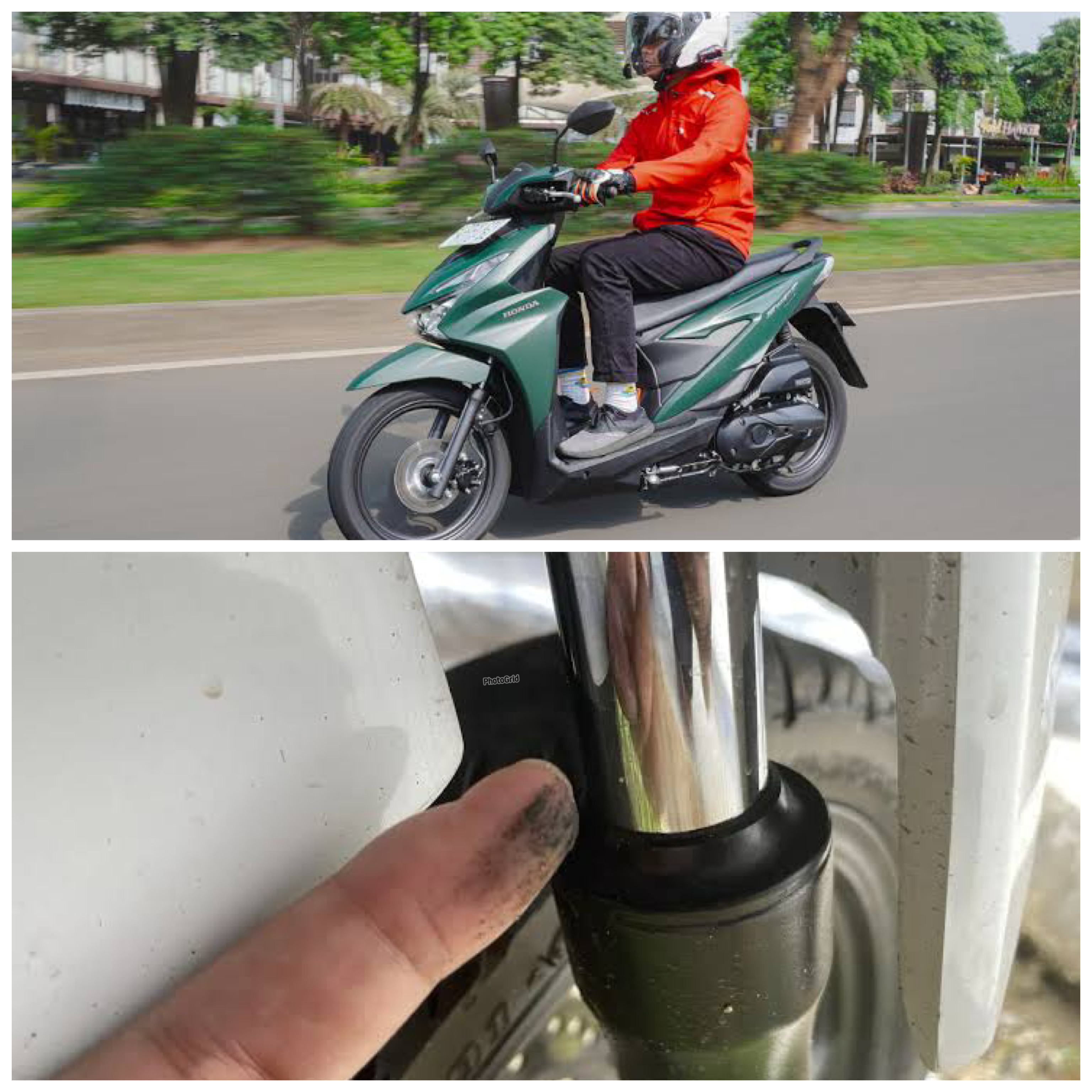 Tips Perawatan Motor: Ukuran dan Takaran Oli Shock Depan Honda BeAT Lengkap