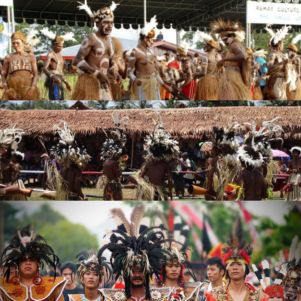 Wajib Kalian Tau, Inilah Perbedaan Spesifik Antara Suku Papua dan Kalimantan