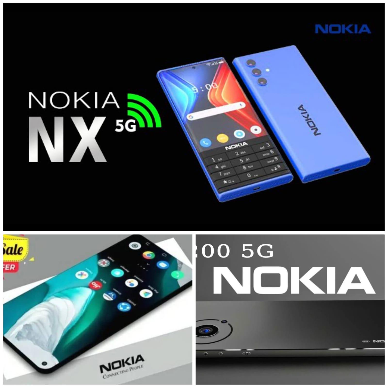 Nokia NX 5G yang Resmi Dirilis Punya Kamera 200 MP, Layar Lebar 6,8 Inci dan Baterai Besar 7.000 mAh