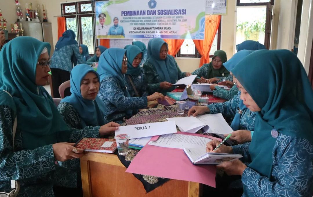 Cegah Permasalahan Sosial, Tingkatkan Kualitas Hidup Keluarga, Ini Program TP-PKK Kota Pagaralam!