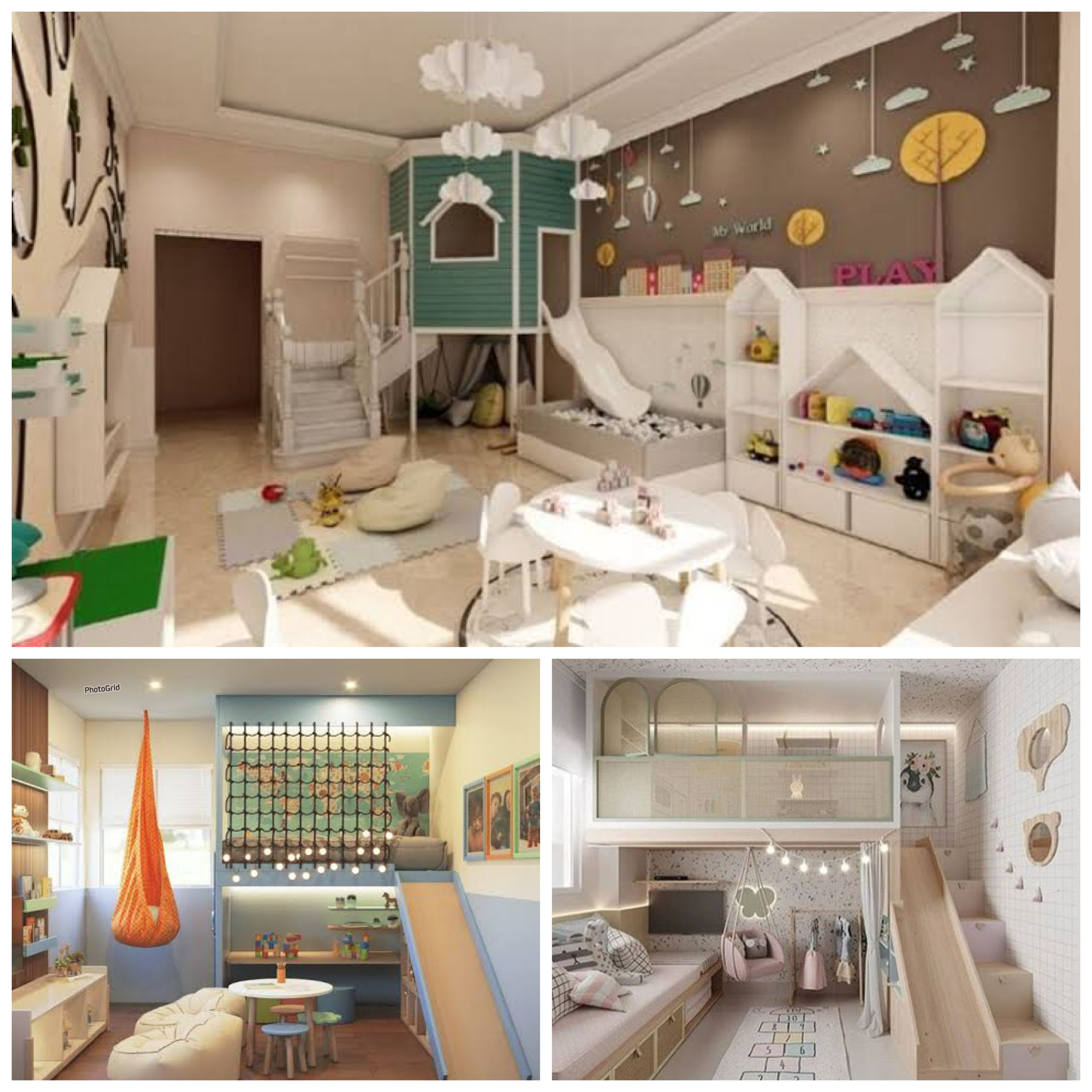 Bikin Anak Betah di Rumah! Ini 7 Desain Ruang Bermain Anak yang Kece dan Multifungsi!