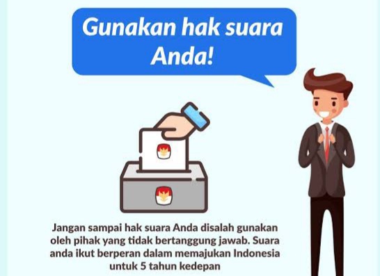 Gunakan Hak Pilih dengan Bijak, Jangan Golpout