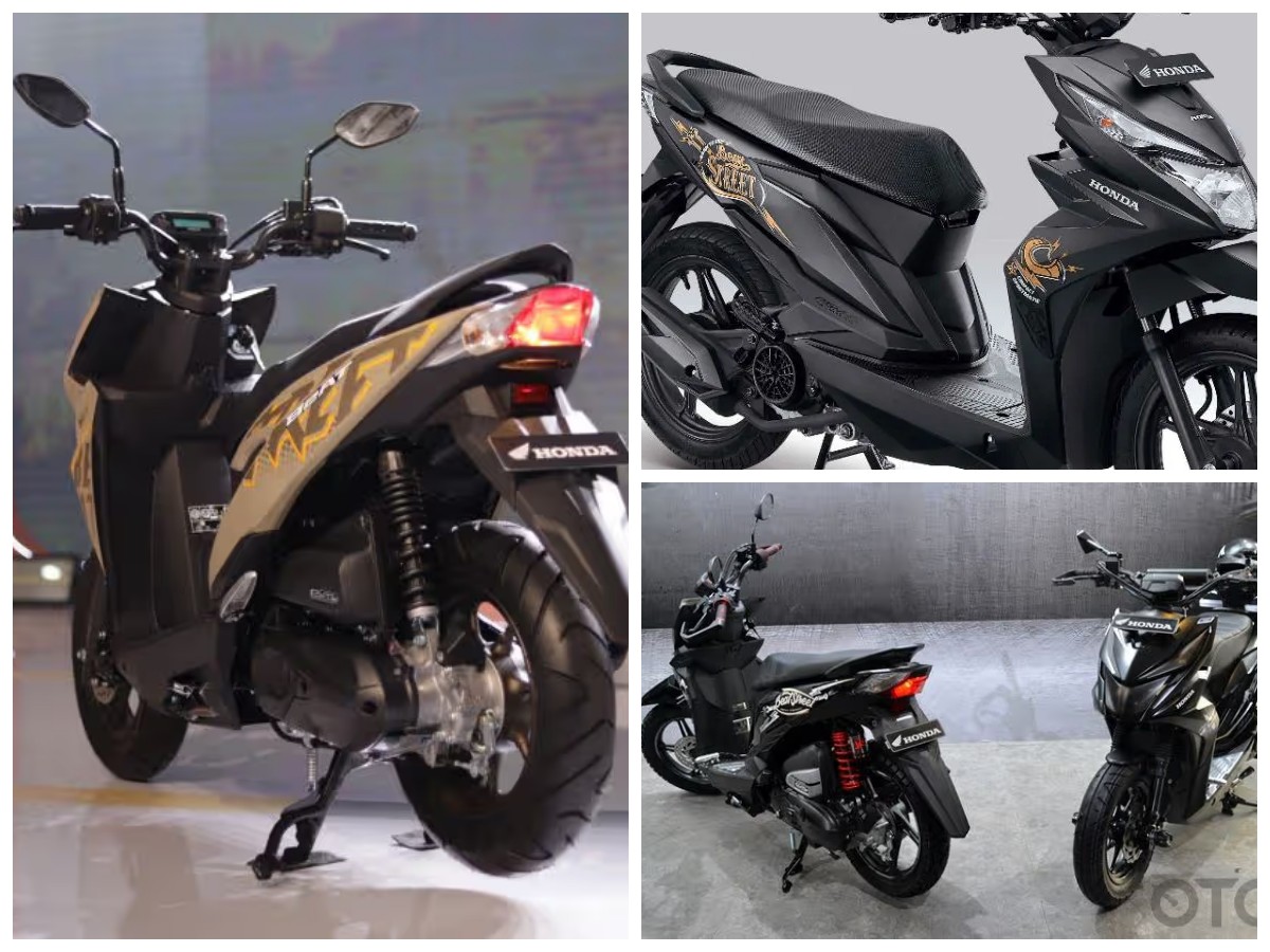 Honda BeAT Street Black Deluxe Resmi Hadir! Tampilan Makin Garang, Harga Tetap Bersahabat!