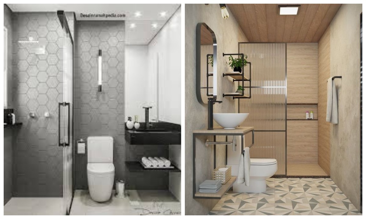 Inspirasi Kamar Mandi Ukuran 2x1,5 Meter yang Paling Diminati: Kecil Tapi Terlihat Lebih Luas dan Nyaman