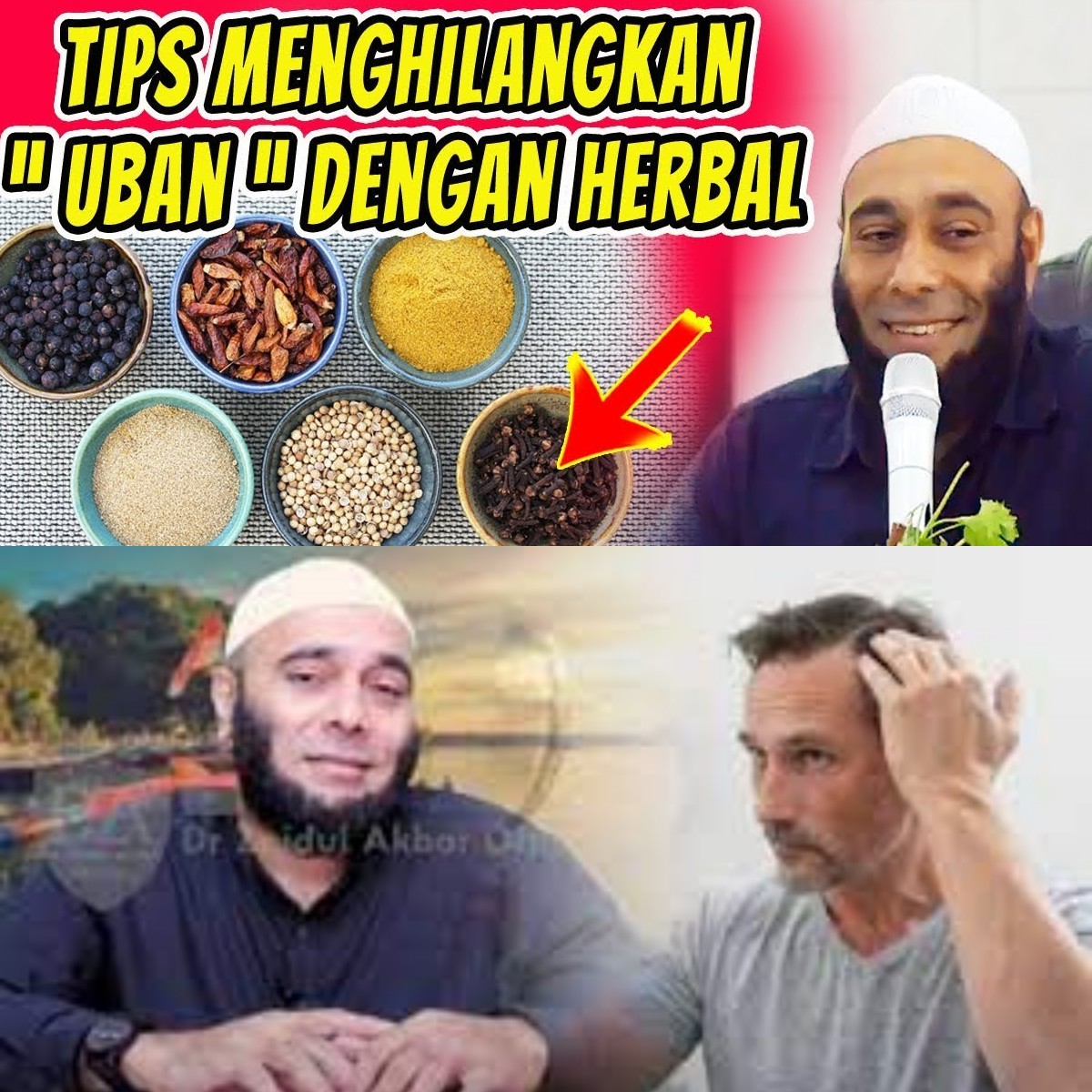 Risih dengan Rambut Uban? Inilah Bahan Alami Bikin Rambut Hitam Permanen Anjuran dr Zaidul Akbar 