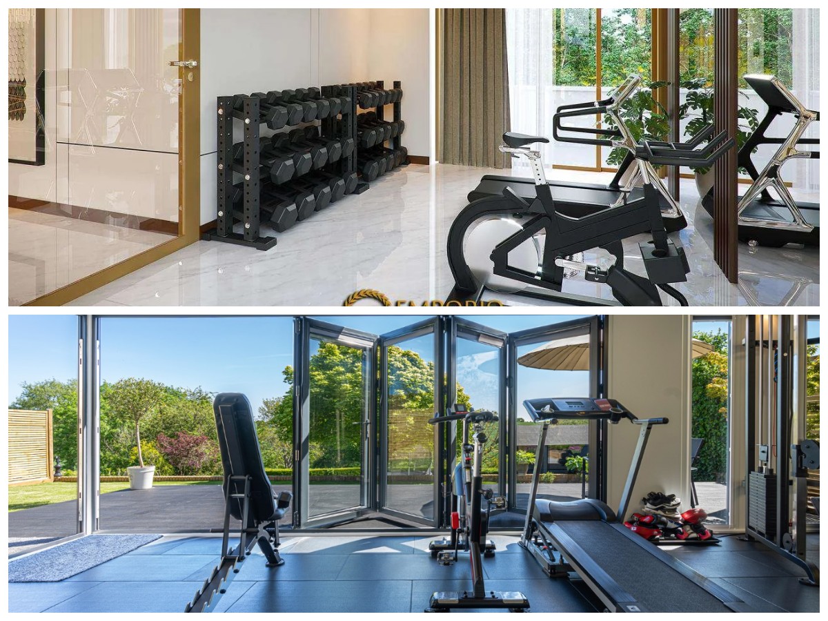 Desain Ruang Olahraga Rumah yang Efisien, Gabungkan Area Gym Indoor dan Outdoor