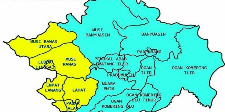  Provinsi Sumsel Melangkah ke Era Baru dengan Pemekaran Wilayah, Ini 9 Nama Kabupaten/Kota Barunya!