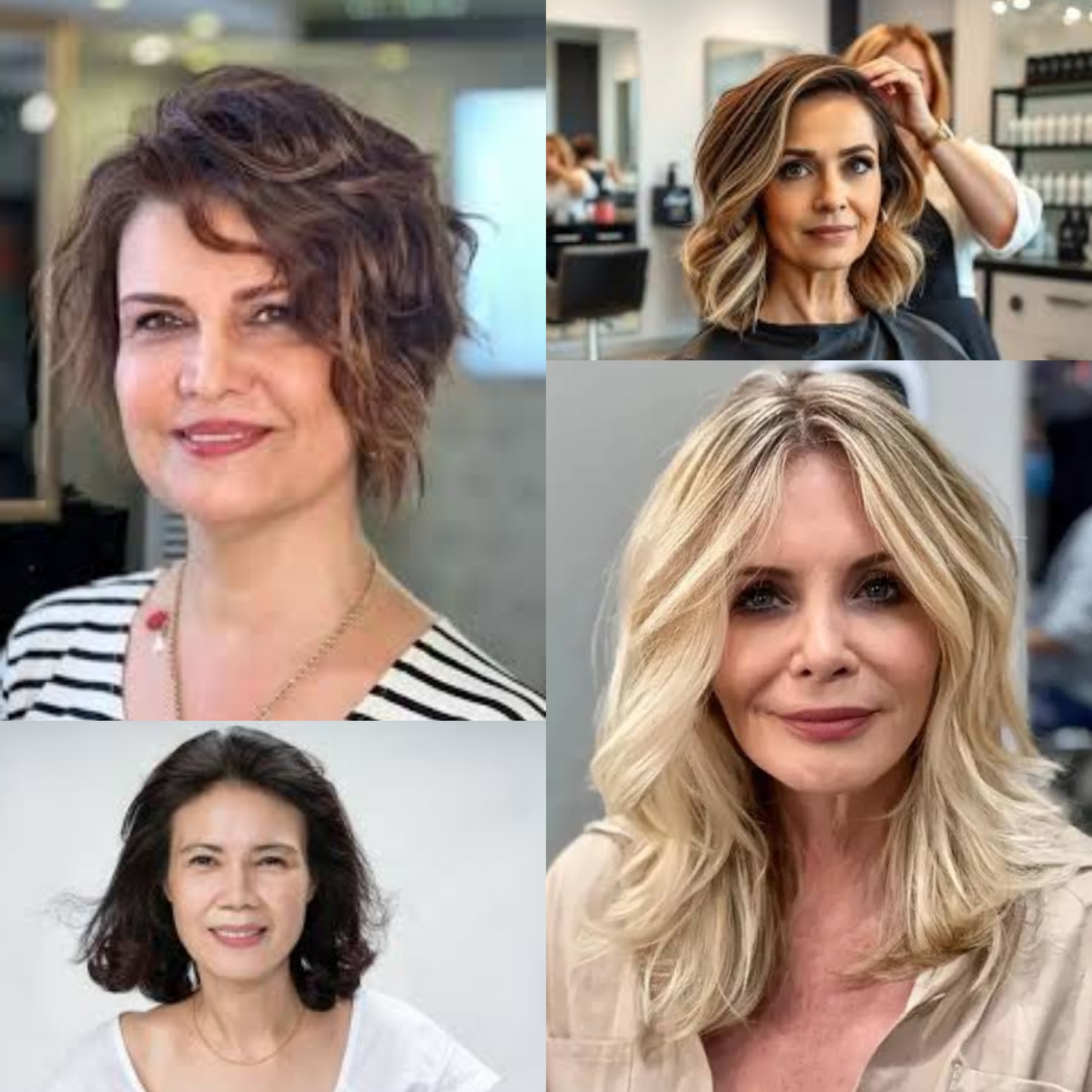 Mau Tampil Muda di Usia 50an? Berikut 10 Rekomedasi Gaya Rambut Agar Terlihat Beda