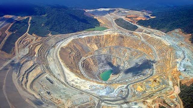 Mengerikan Begini Kondisi Tambang Emas Terbesar ﻿di Indonesia, Luasnya Melebihi Kawah Gunung 