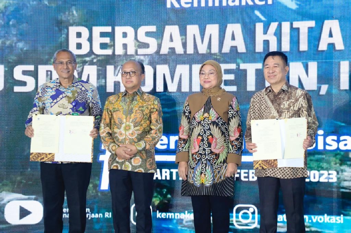 Kemnaker Percepat Sinergitas, Wujudkan Indonesia Emas 2045