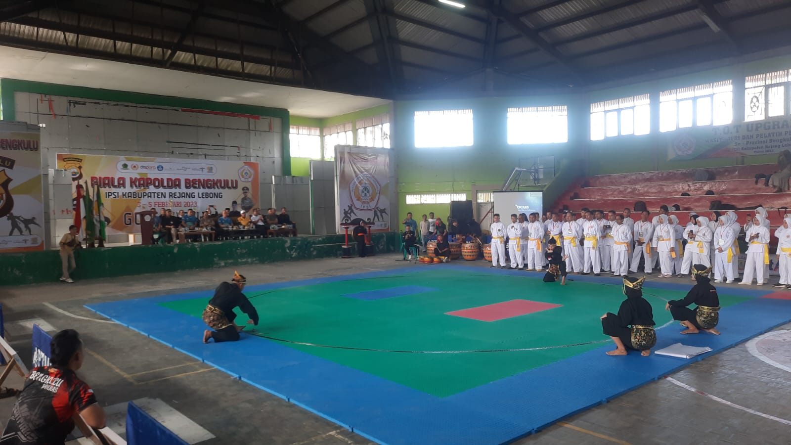 Kejuaraan Pencak Silat Piala Kapolda Bengkulu Resmi Dimulai