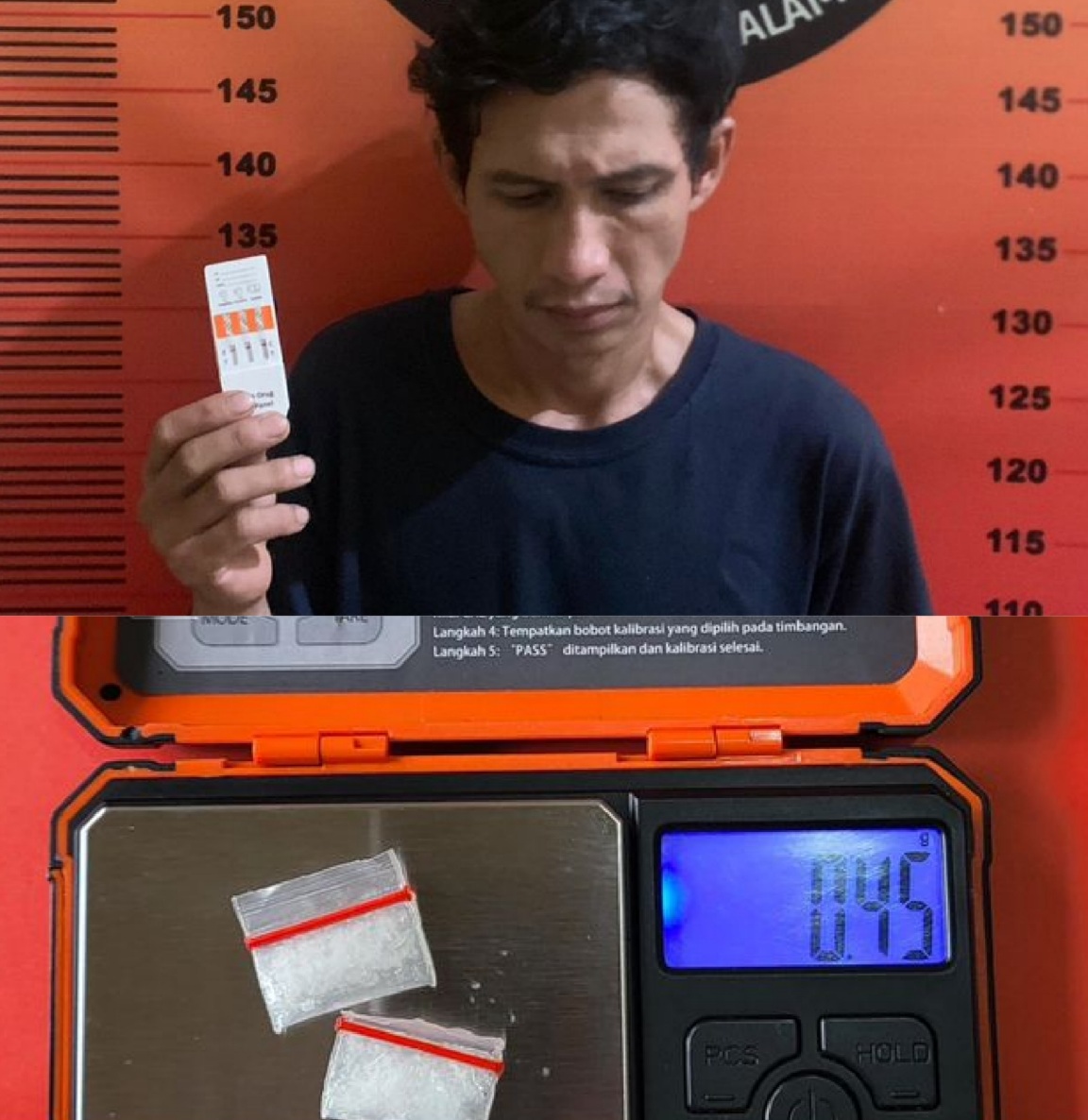 Nyanyian Pengedar Ganja, Penjual Sabu Ini Diringkus Satres Narkoba