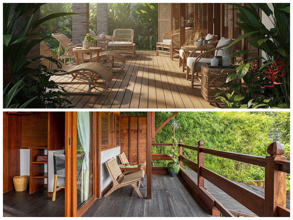 Teras Rumah Makin Estetik! 5 Ide Dekorasi Nuansa Kayu yang Memberi Kesan Hangat dan Mewah