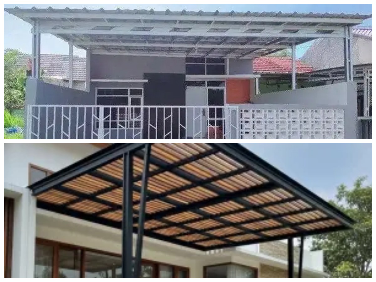 Tak Hanya Fungsional, Pilihan Model Kanopi Baja Ringan yang Angkat Estetika Rumah