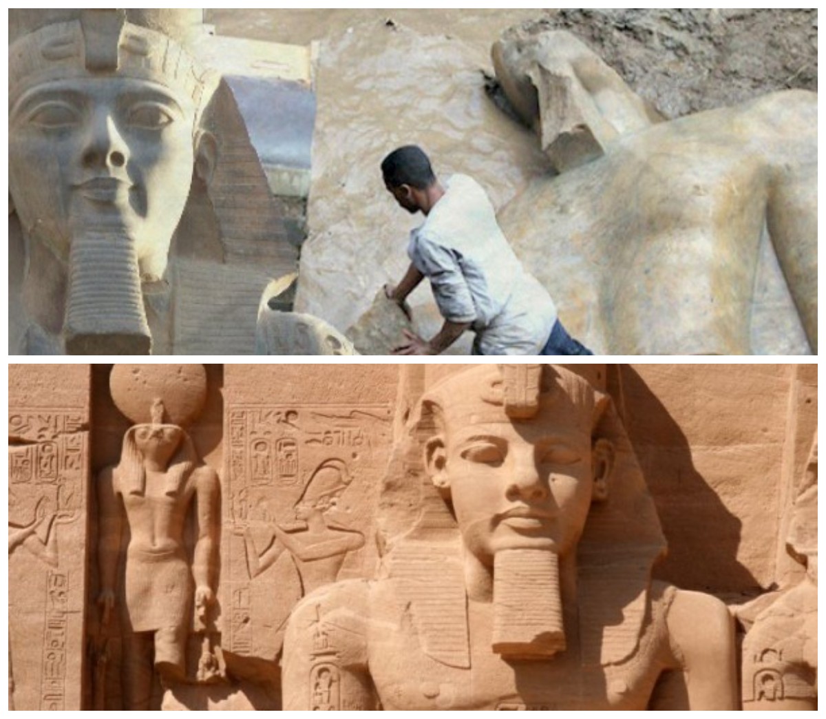 Mengungkap Sejarah Peradaban Melalui Temuan Arkeolog Berupa Bagian Atas Patung Raja Ramses II 