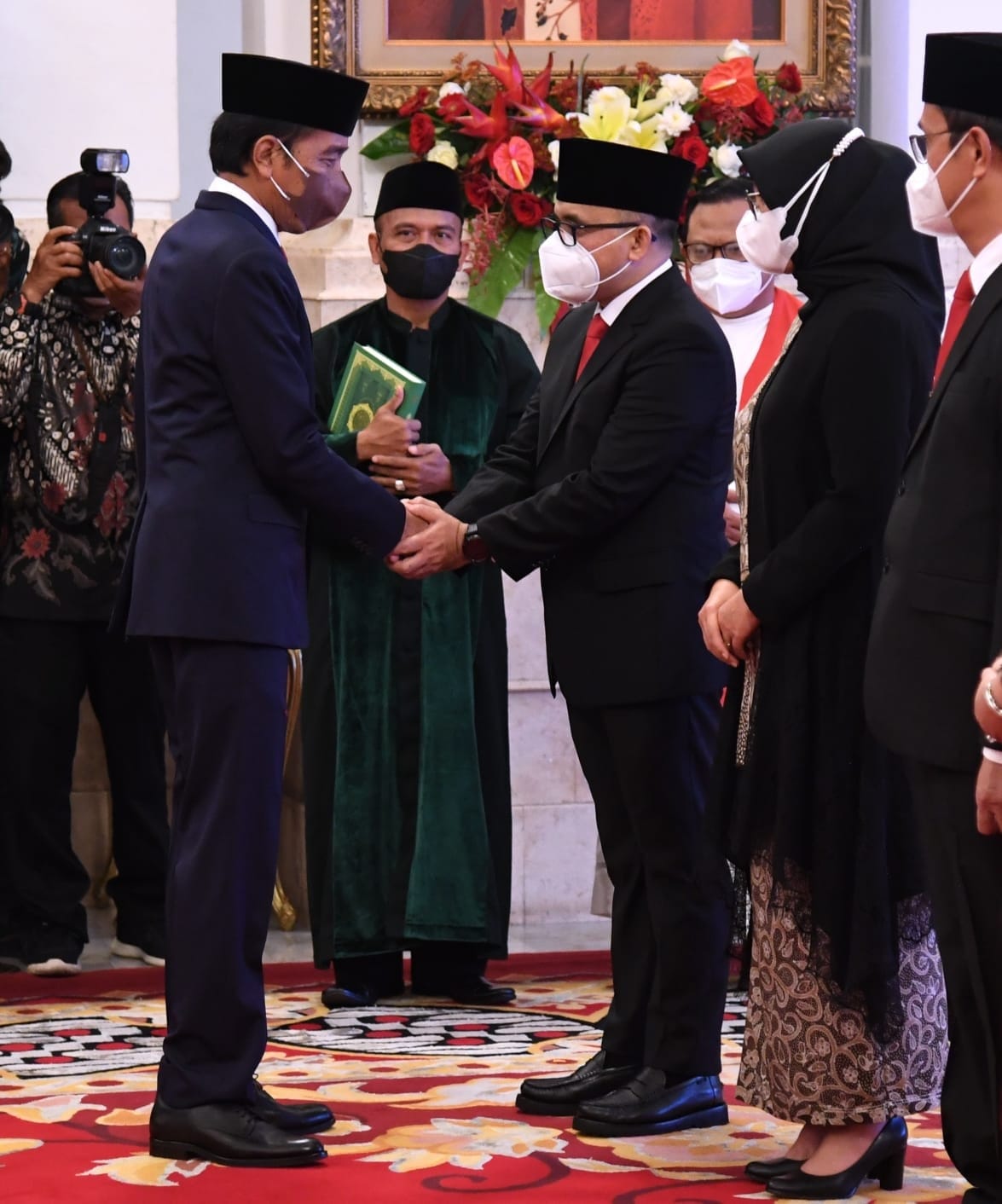 Presiden Jokowi Lantik Abdullah Azwar Anas sebagai MenPAN-RB