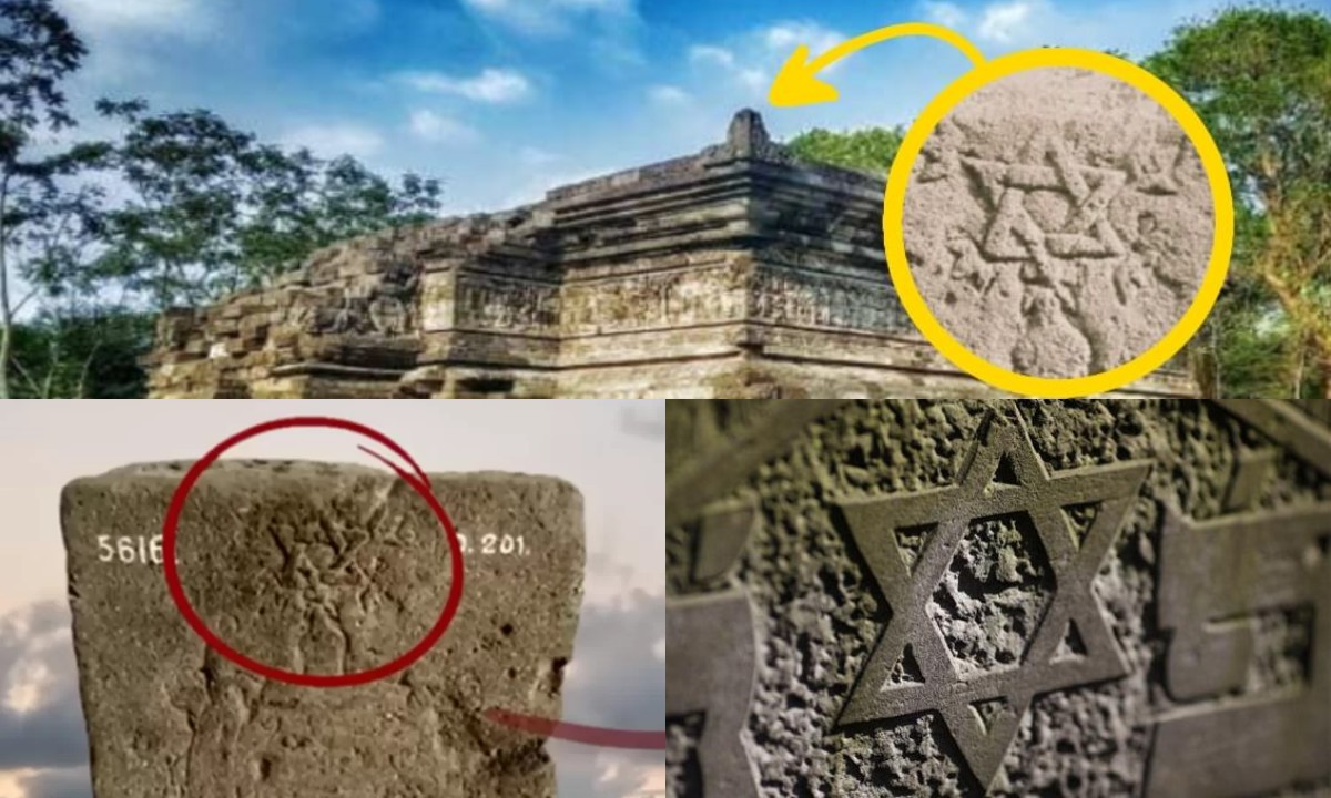 Kok bisa Ya Ada Lambang Yahudi di Candi Jawa Kuno 