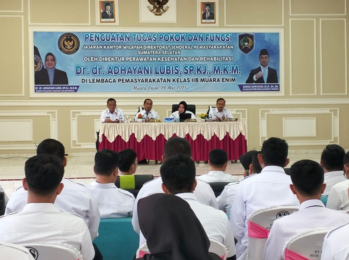 Hadiri Kunker Dirwatkeshab, Yoshar : Siap Selaraskan Penbinaan Kebijakan Ditjenpas