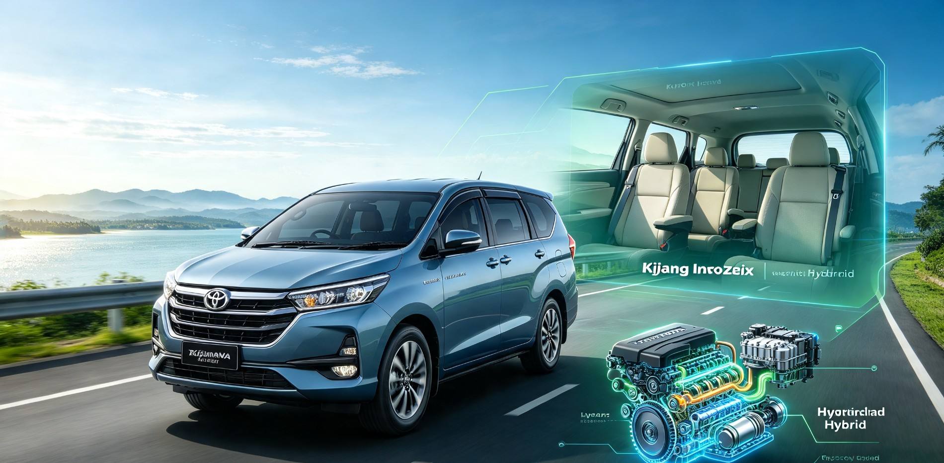 Toyota Kijang Innova Zenix Hadir dengan Opsi Hybrid, Ini Teknologi Mesin dan Kenyamanan Kabinnya