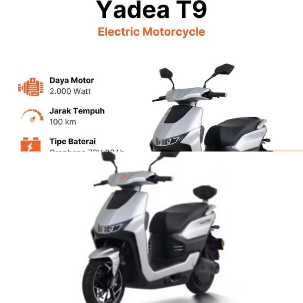 Yadea T9 2026 Hadir dengan Teknologi Modern, Harga Ramah Kantong Jadi Daya Tarik
