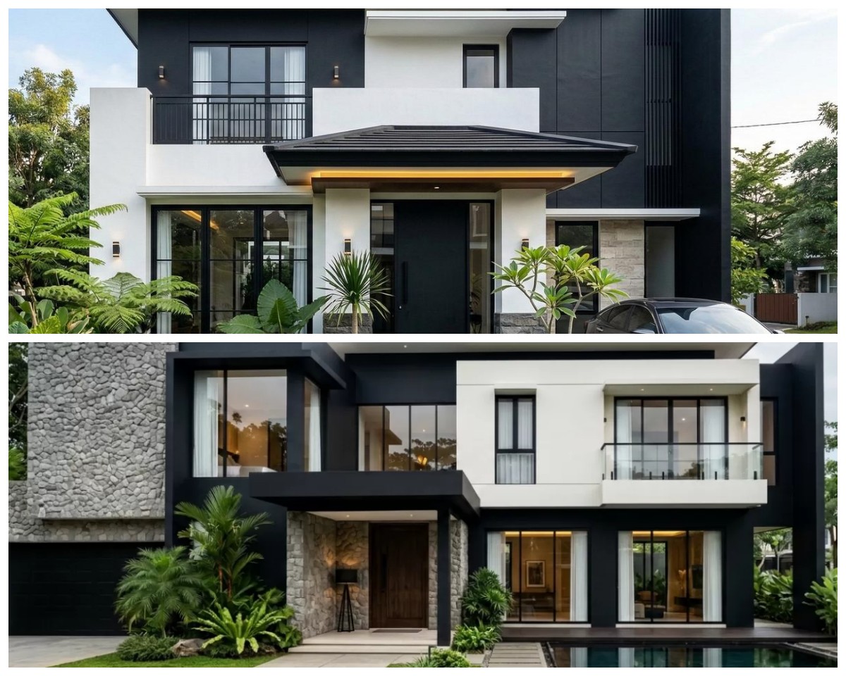 5 Inspirasi Rumah Minimalis Cat Hitam Putih 2026: Tampilan Simpel yang Bikin Hunian Anda Jadi Pusat Perhatian