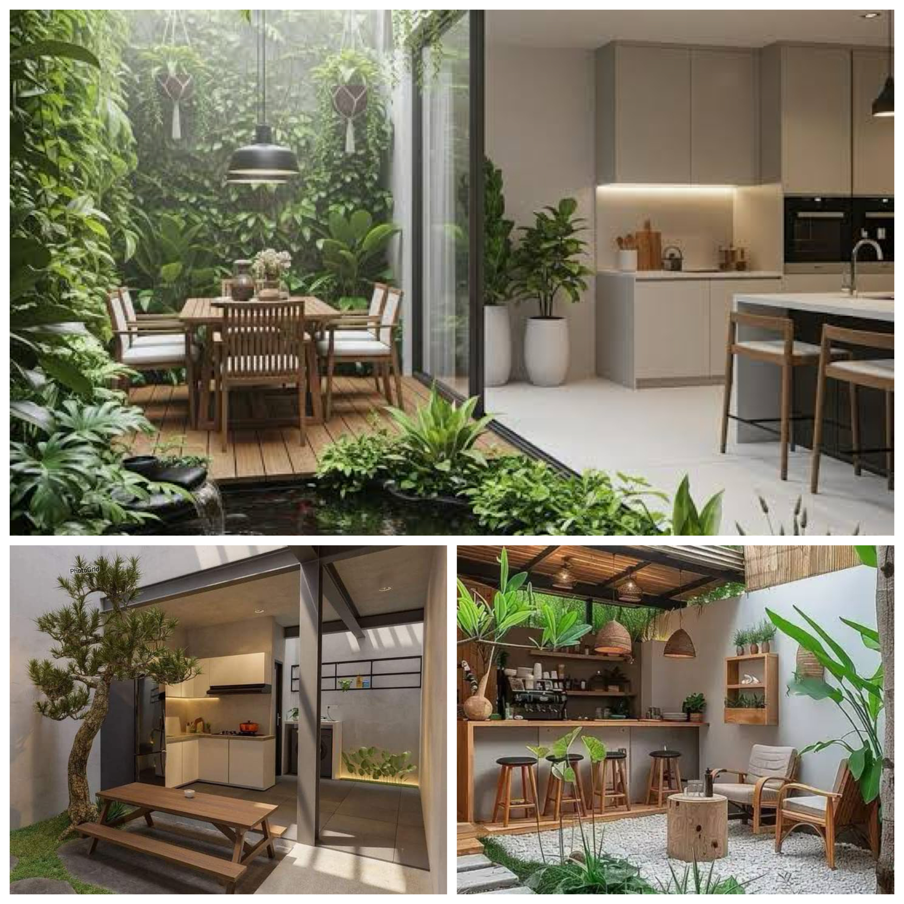 7 Ide Teras Mini di Samping Dapur Sudut Kecil yang Jadi Spot Santai Favorit di Rumah!