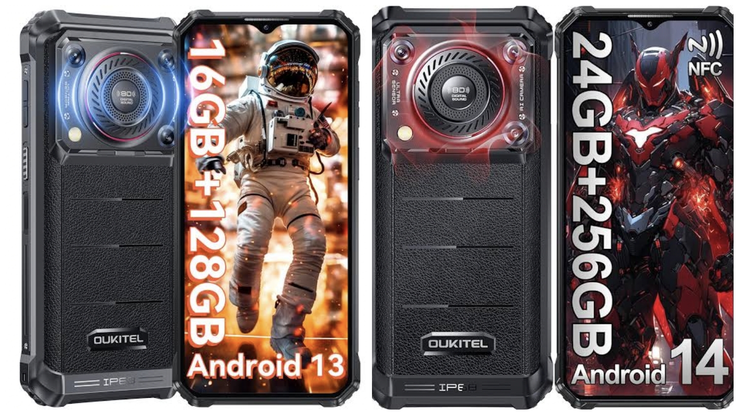 Oukitel WP36 HP Rugged dengan Speaker 128 dB, Terkeras di Dunia!