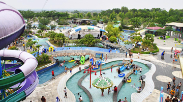 Rekreasi Seru di Pekanbaru,  Labersa Waterpark Jadi Favorit Untuk Liburan saat Weekend