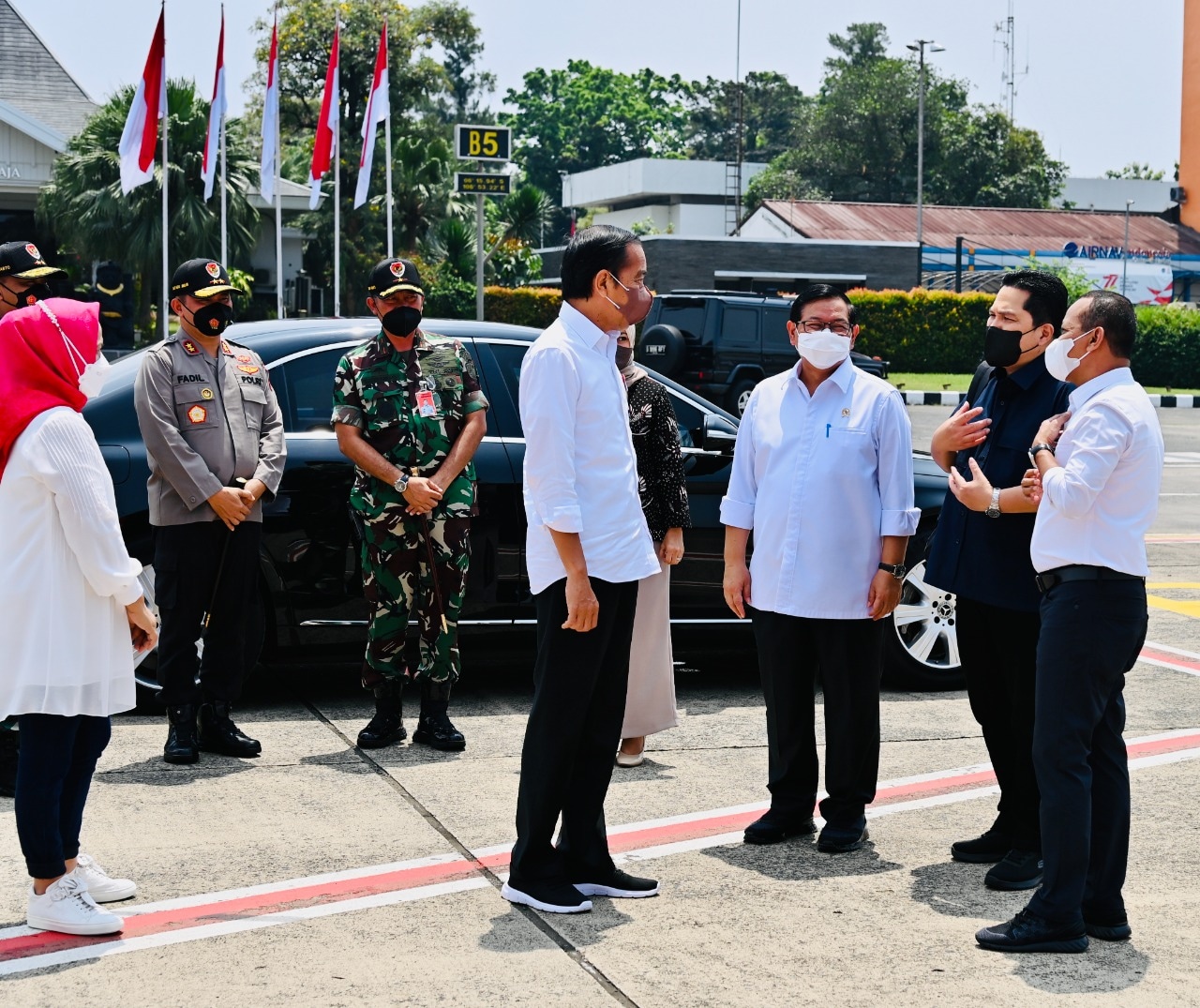 Presiden Jokowi dan Ibu Iriana Kunjungan Kerja ke Papua