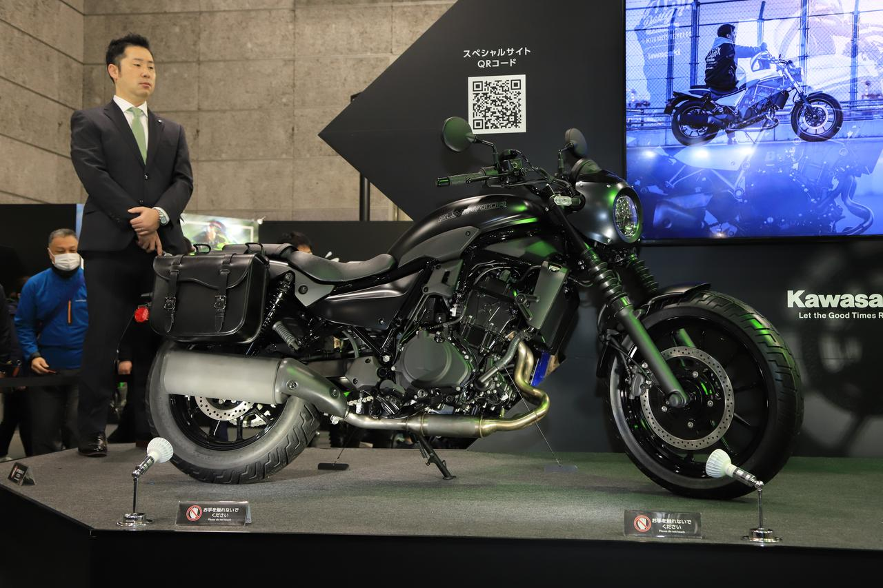 Daytona Jepang Menghadirkan Kawasaki Eliminator Versi Kustom di Osaka Motorcycle Show 2024