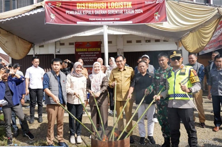 KPU Musnahkan Surat Suara Rusak Bersama Forkopimda