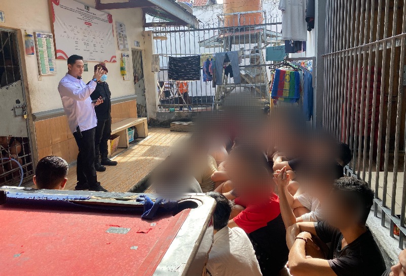 Pastikan Tidak Ada Barang Terlarang, Kamar Hunian Lapas Pagar Alam Dirazia