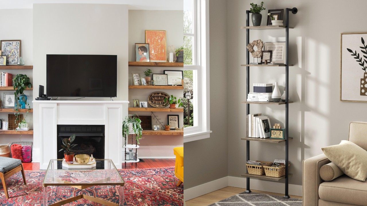 Rak Dinding untuk Ruang Tamu Kecil, Solusi Cerdas agar Terlihat Lebih Luas!